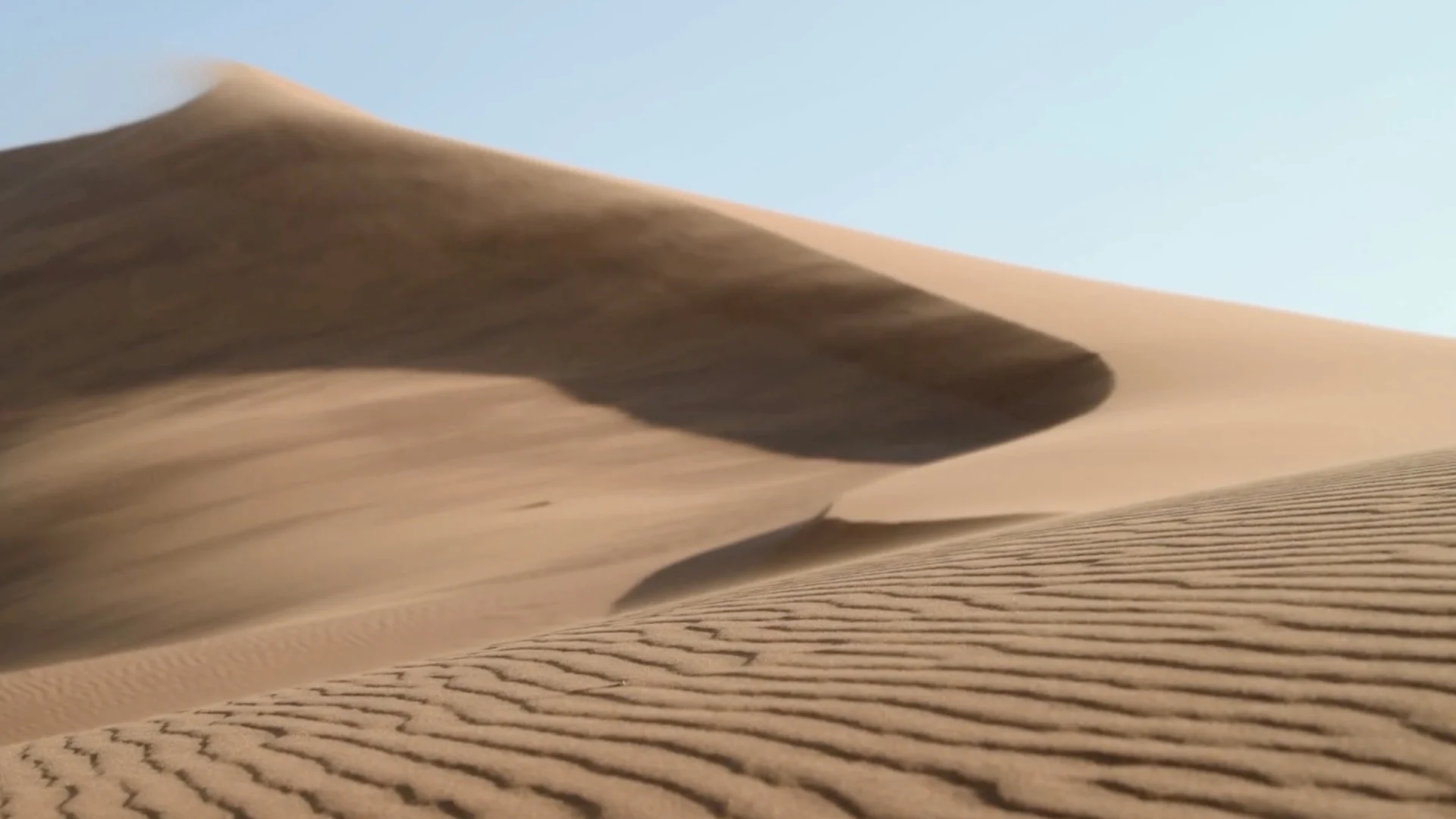Golden sand dune representing clarity.