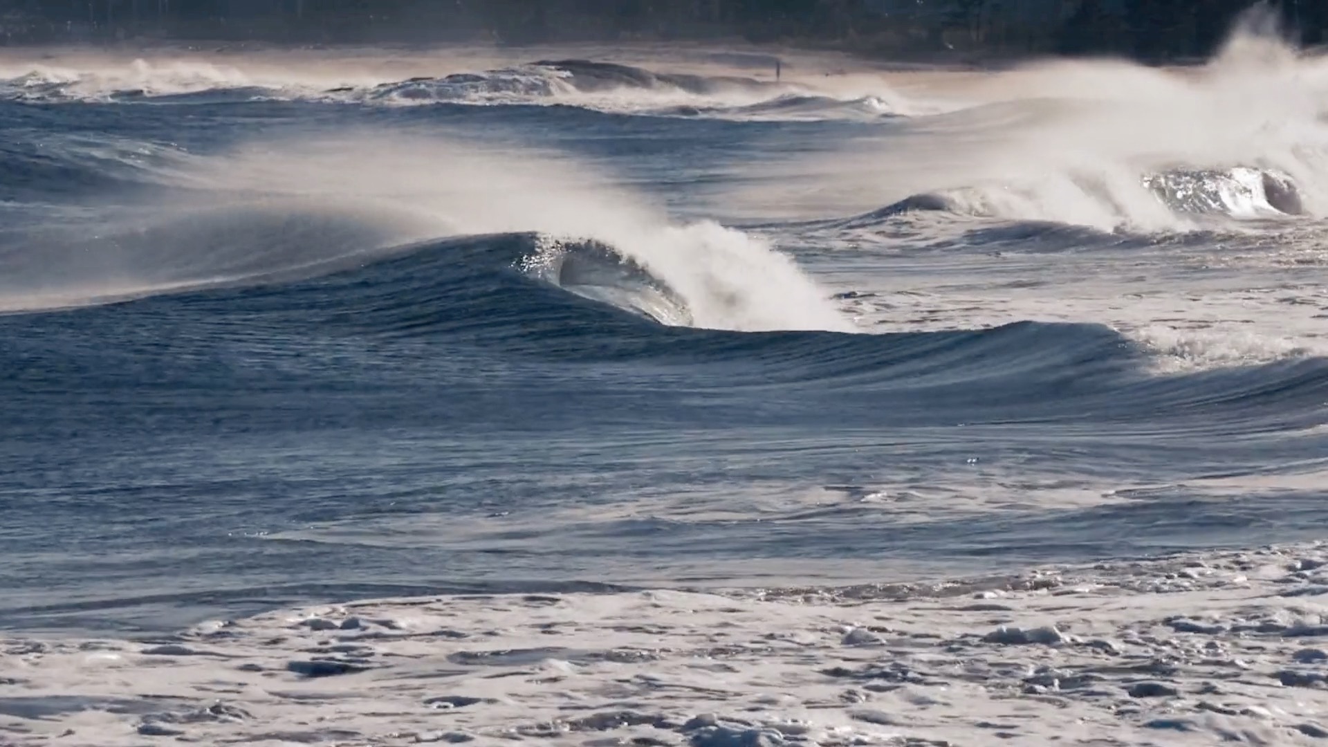 Abstract wave representing momentum.